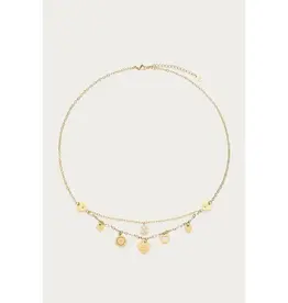 My Jewellery My Jewellery | Ketting met hartjes en imitatieparels