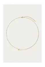 My Jewellery My Jewellery | Ketting met natuurlijke parel bar en ster