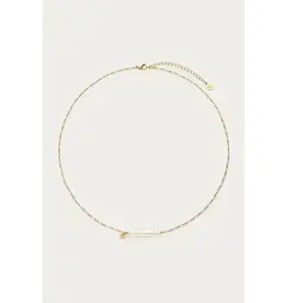 My Jewellery My Jewellery | Ketting met natuurlijke parel bar en ster