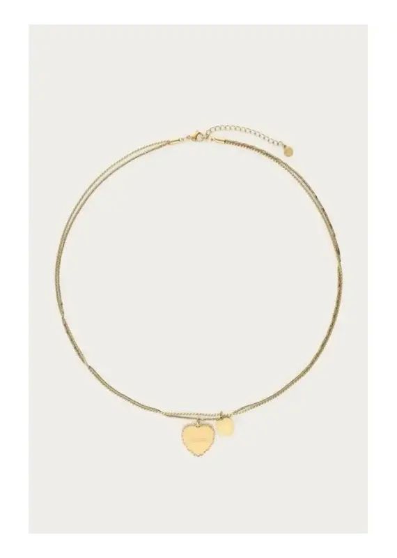 My Jewellery My Jewellery | Love dubbele ketting met hartjes