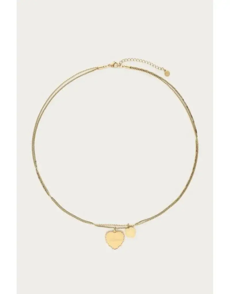 My Jewellery My Jewellery | Love dubbele ketting met hartjes