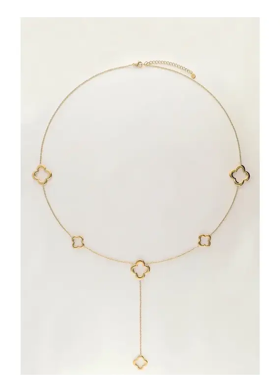 My Jewellery My Jewellery | Iconic lange ketting met klavertjes