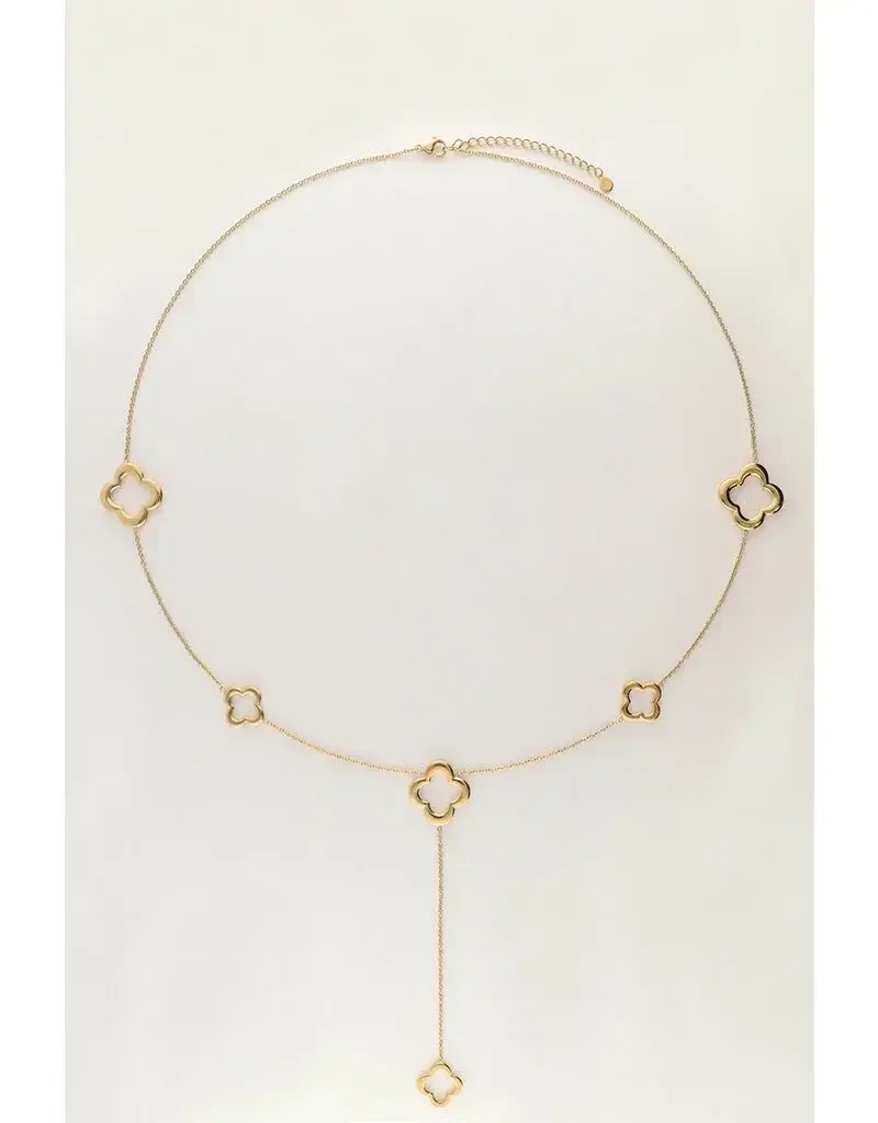 My Jewellery My Jewellery | Iconic lange ketting met klavertjes