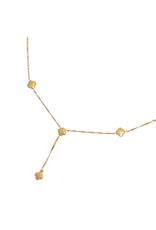 Go Dutch Label D&E | Lange ketting y-vorm met klavers