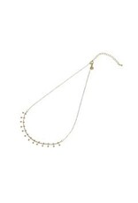 Go Dutch Label D&E | Ketting met gouden bolletjes