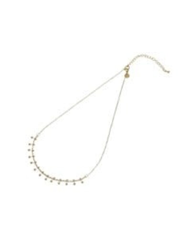 Go Dutch Label D&E | Ketting met gouden bolletjes