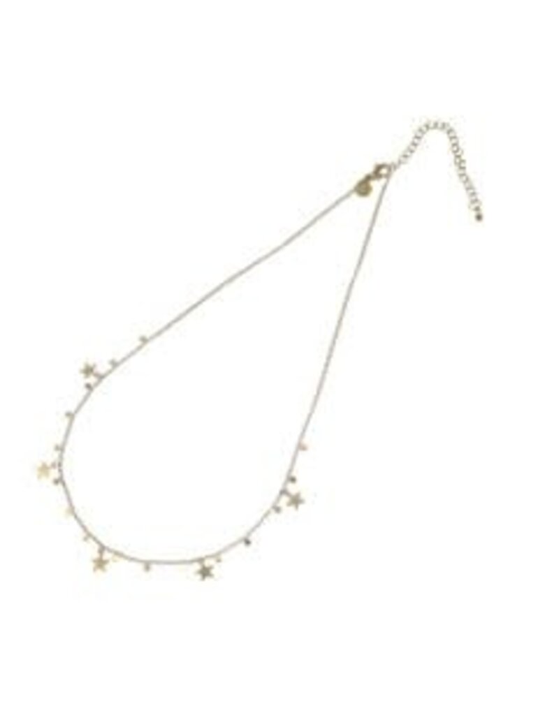 Go Dutch Label D&E | Ketting met sterretjes en kleine muntjes