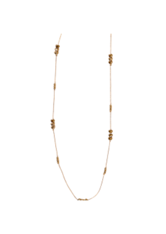 Go Dutch Label D&E | Long fine hearts necklace