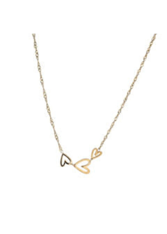 Go Dutch Label D&E | Ketting Double Hoop