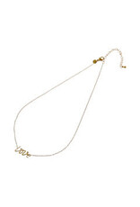 Go Dutch Label D&E | Written love necklace
