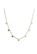 Go Dutch Label D&E | Small smileys necklace