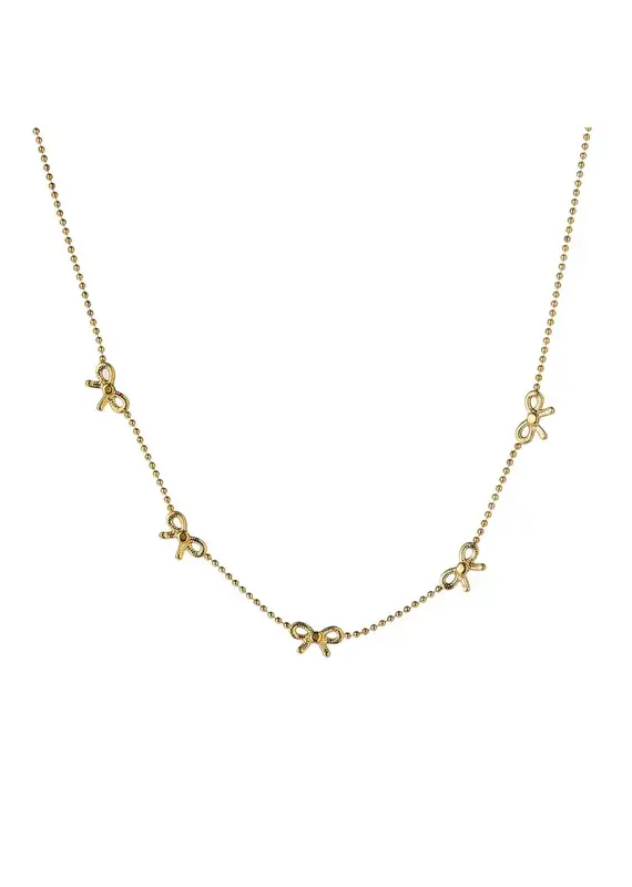 Go Dutch Label D&E | Mini bows necklace