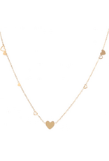 Go Dutch Label D&E | Cute hearts necklace