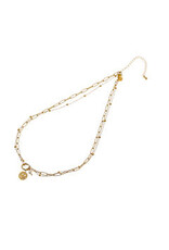 Go Dutch Label D&E | Smily ring necklace