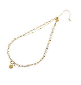 Go Dutch Label D&E | Smily ring necklace