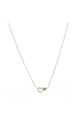 Go Dutch Label D&E | 2 Hearts Necklace
