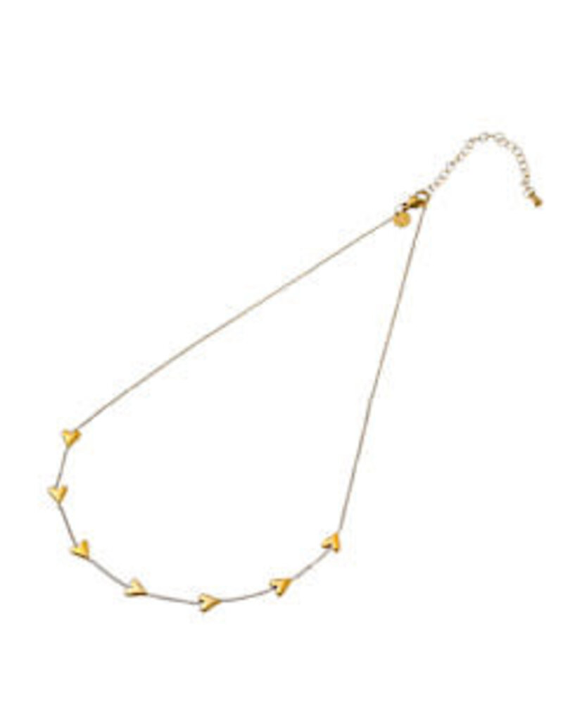 Go Dutch Label D&E | Lot of hearts necklace