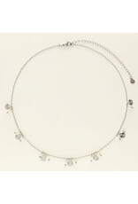 My Jewellery My Jewellery | Shapes ketting met zoetwaterparel & rondjes