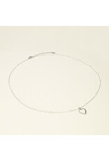 My Jewellery My Jewellery | Ketting met hartjes bedel en imitatieparels