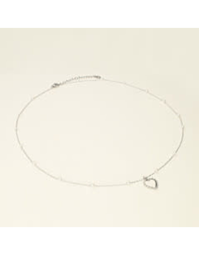 My Jewellery My Jewellery | Ketting met hartjes bedel en imitatieparels