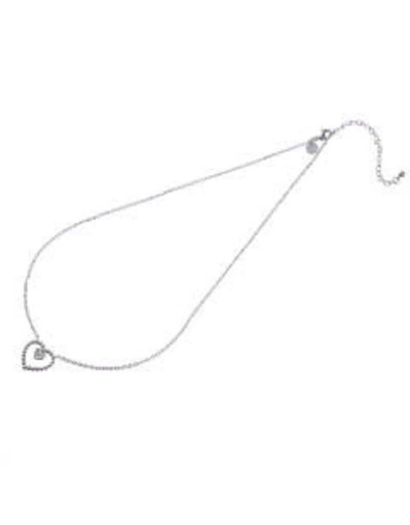 Go Dutch Label D&E | Ketting met dubbele hartjes
