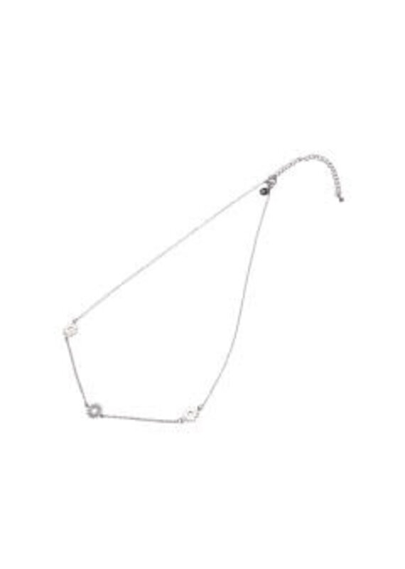 Go Dutch Label D&E | Ketting met kleine bloemen