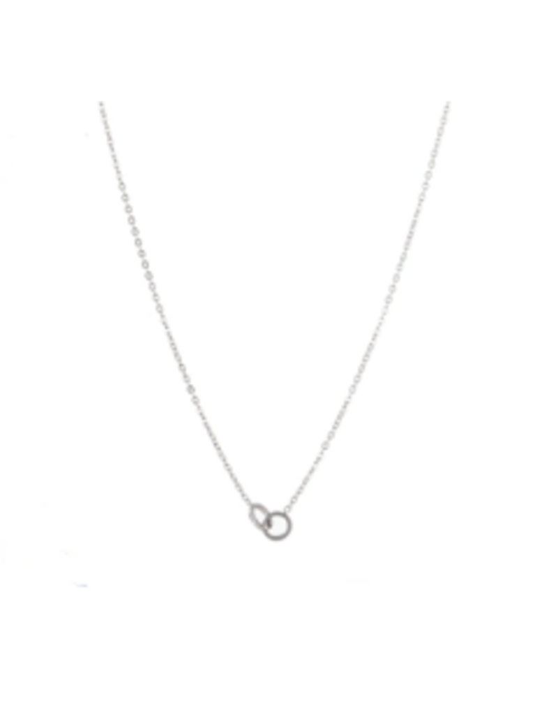Go Dutch Label D&E | kleine dubbele cirkel ketting
