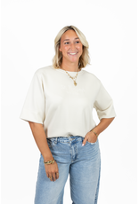 21Jewelz Saint Tropez - Cote d'Azur shirt - ecru