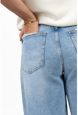 21Jewelz Gerafelde baggy jeans - blauw