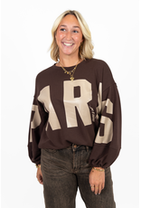 21Jewelz Paris je t'aime sweater - bruin