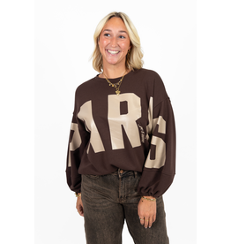 21Jewelz Paris je t'aime sweater - bruin