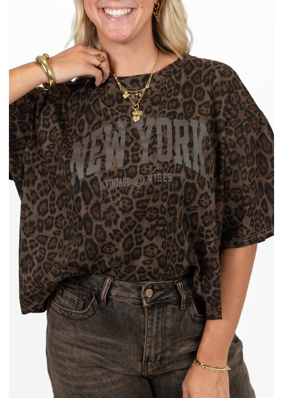 21Jewelz Shirt New York - panterprint