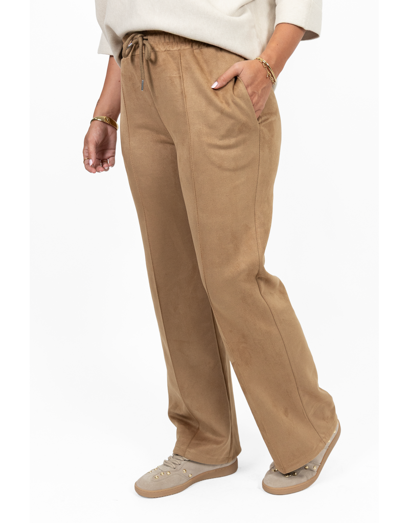 21Jewelz Suede-look jogger - camel