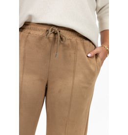 21Jewelz Suede-look jogger - camel