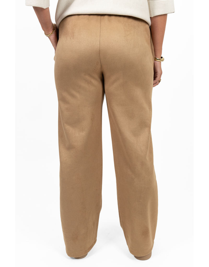 21Jewelz Suede-look jogger - camel