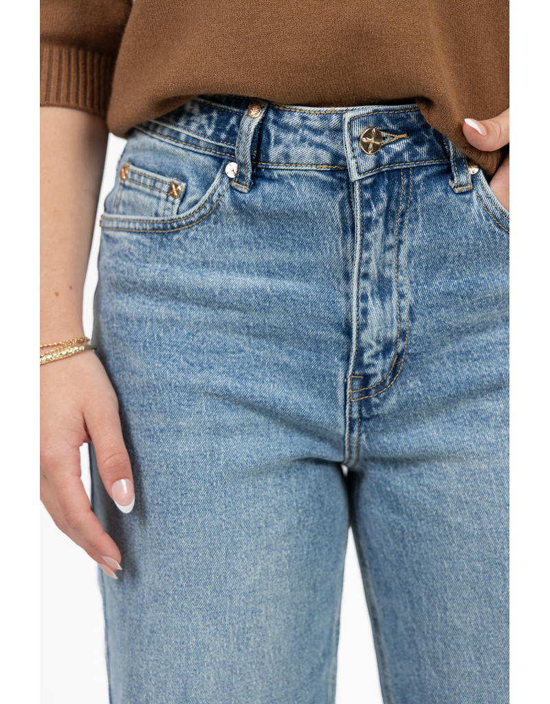 21Jewelz Jeans met gouden details - blauw