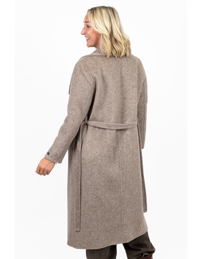 21Jewelz Manteljas met kraag - taupe