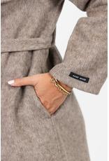 21Jewelz Manteljas met kraag - taupe