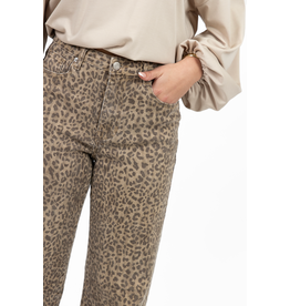 Laulia Jeans met lichte panterprint