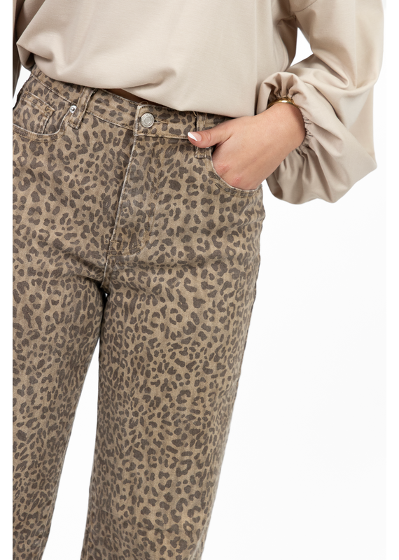 21Jewelz Jeans met lichte panterprint