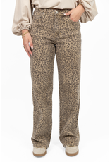 Laulia Jeans met lichte panterprint
