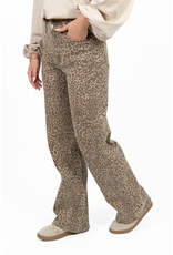 Laulia Jeans met lichte panterprint
