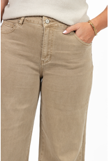 21Jewelz Basic wide leg jeans - beige