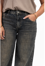 21Jewelz Wide leg jeans - washed donkerblauw