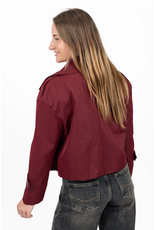21Jewelz Korte trenchcoat - bordeaux