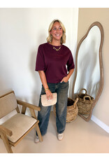 21Jewelz Saint Tropez - Cote d'Azur shirt - bordeaux