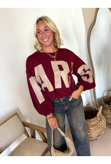 21Jewelz Paris je t'aime sweater - bordeaux