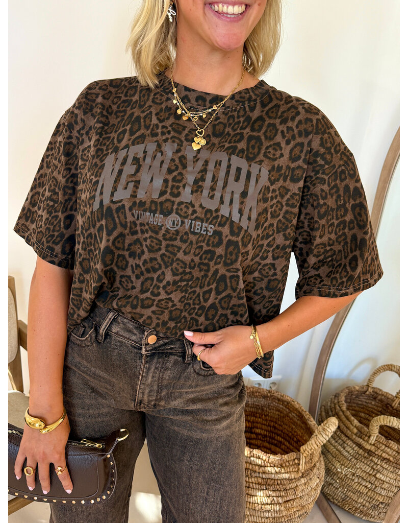 21Jewelz Shirt New York - panterprint