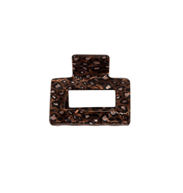 21Jewelz Middel haarklem met bruine print