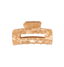 21Jewelz Grote haarklem - beige marble